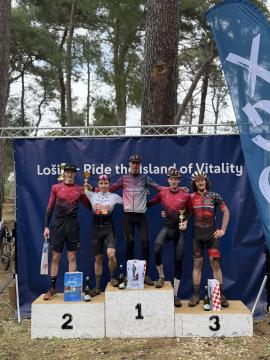 Rok in Matic na zmagovalnem odru